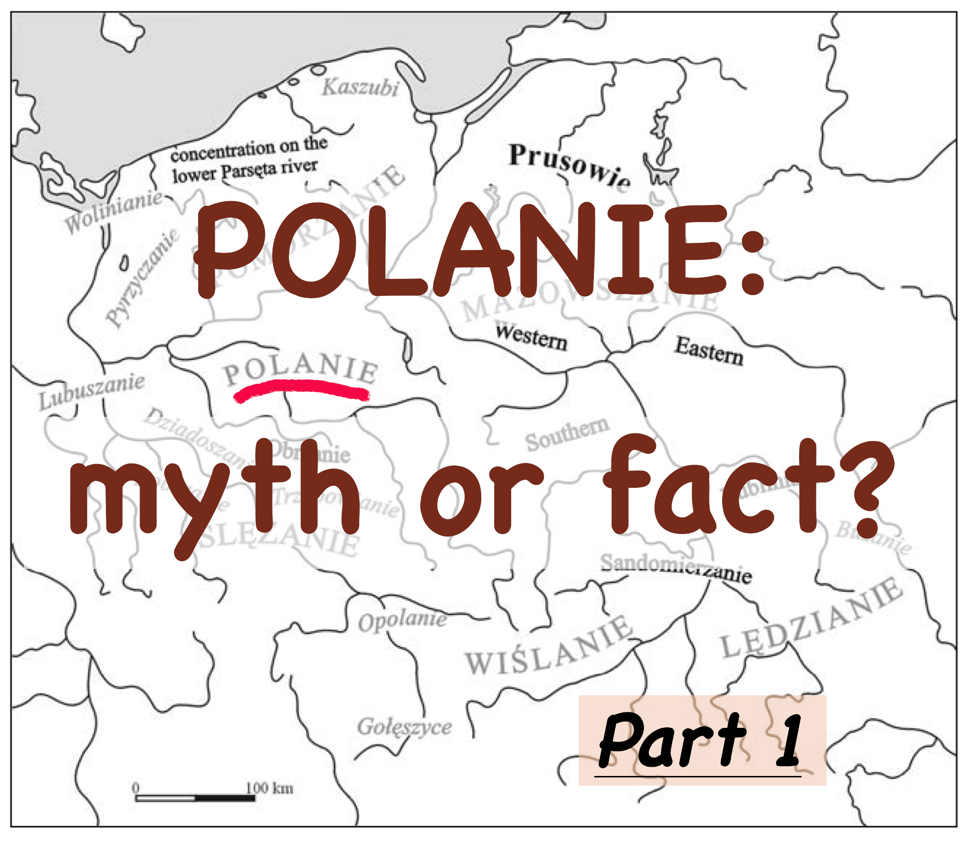 Slavic tribes Polanians (western). Part I.