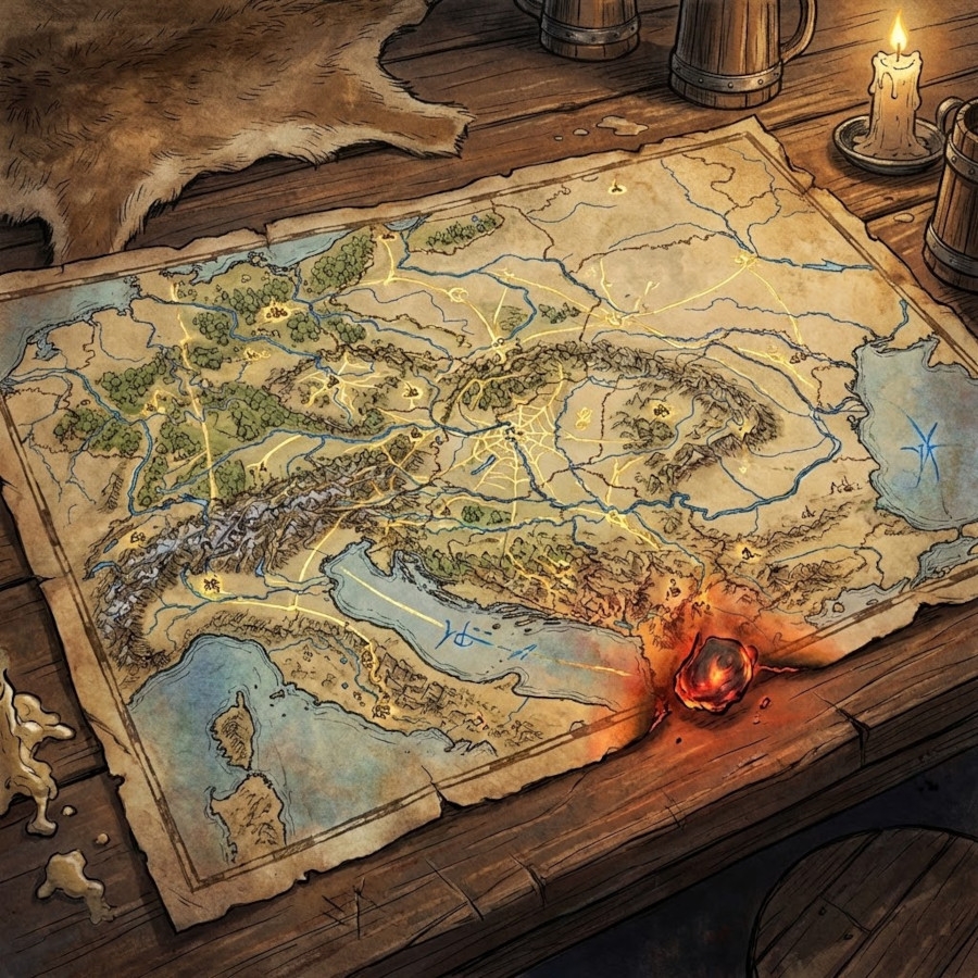 The Mycelium of Magic: What Connects a Croatian Demon to a Carpathian Dragon?