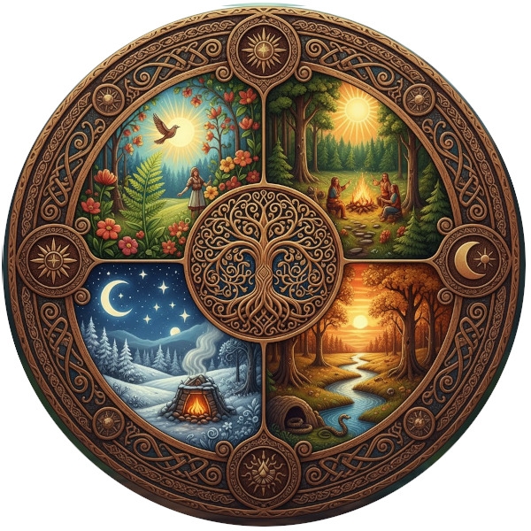 The Magic Circle of Time: How the Ancestors Saw the Year and the Day